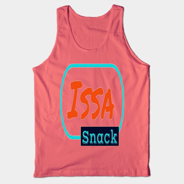 Issa Snack Logo (words) Tank Top by IssaSnackllc